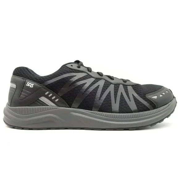 SAS | Shoes | Sas Pursuit Black Mesh Lace Up Athletic  display picture 2